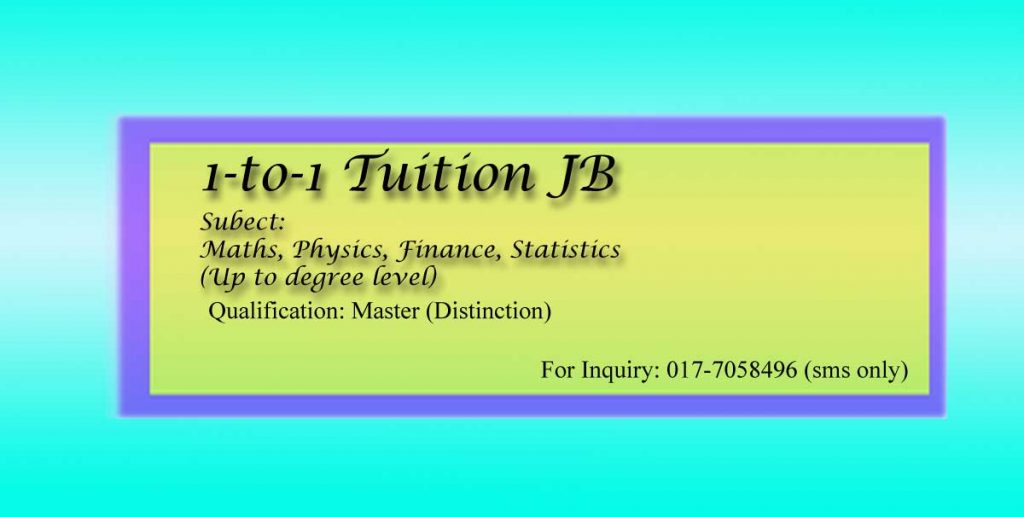 Home Tuition Johor Bahru