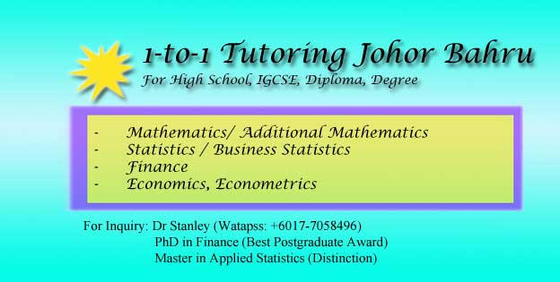A-level Mathematics Home Tutor Permas-Jaya